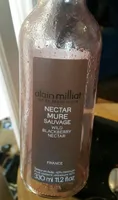 Jus de dégustation Alain Milliat Nectar Mure sauvage