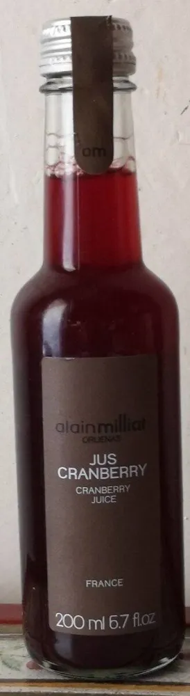 Jus cranberry