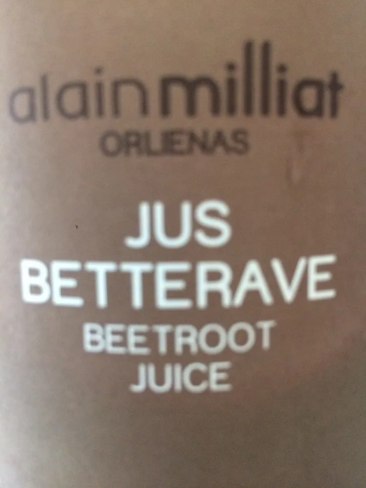 Jus betterave