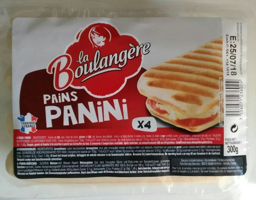 Pain Panini X4