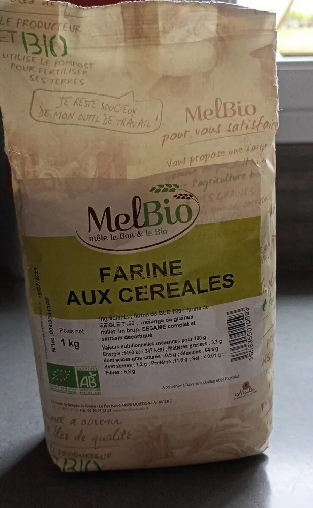 Farine aux céréales