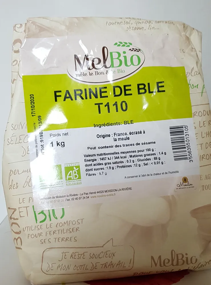Farine de blé T110
