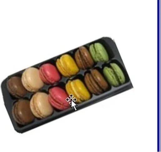 Assortiment de petits macarons