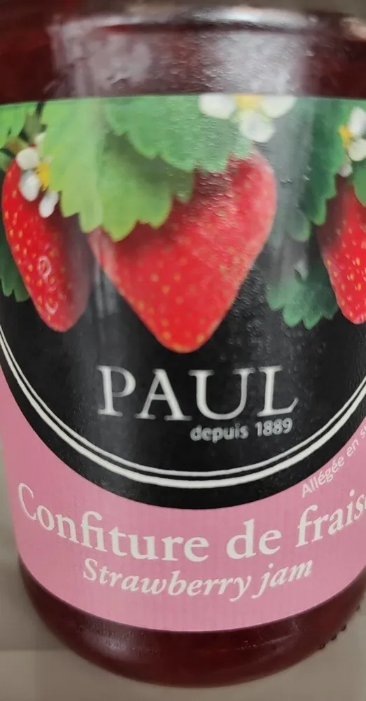 Confiture de fraise