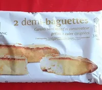 2 demi baguettes