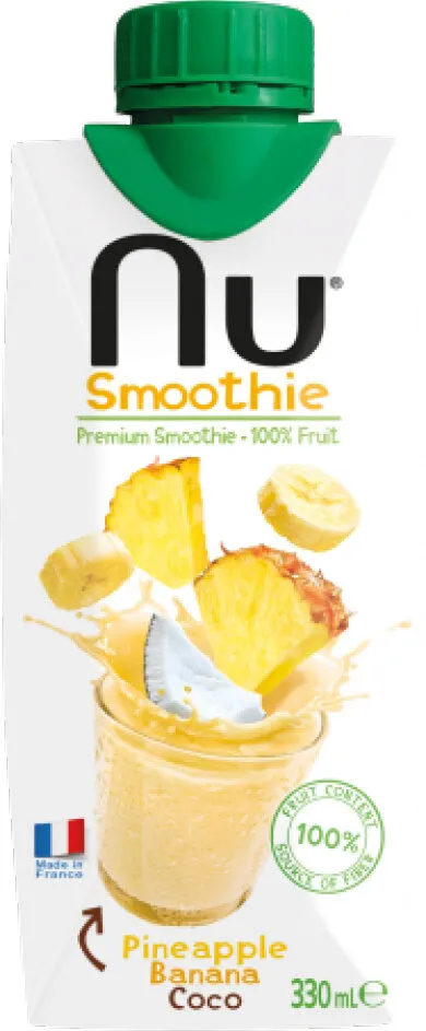 Nu Pineapple, Banana & Coconut Smoothie