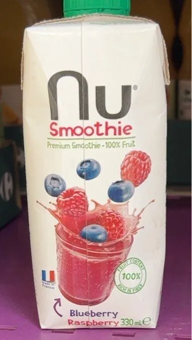 Smoothie 100% fruits mixés