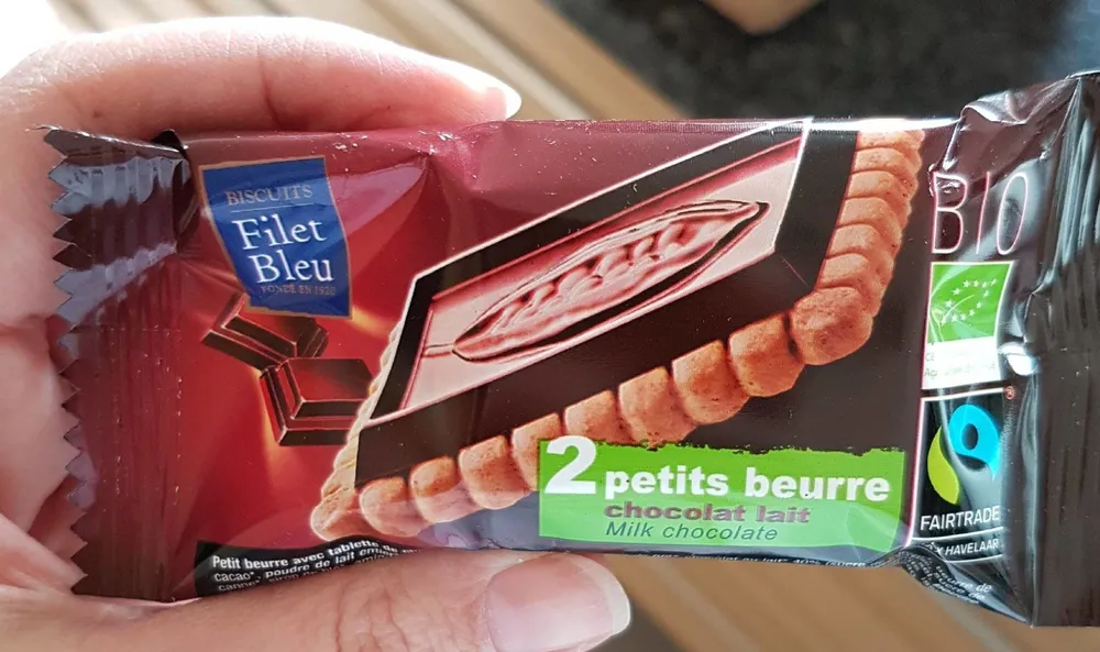 Petits beurre chocolat au lait