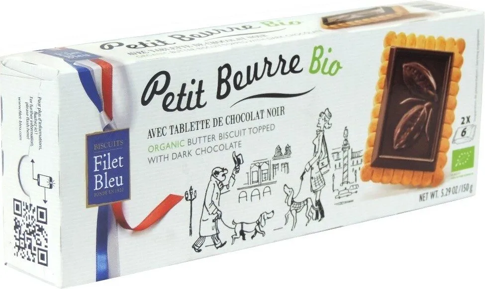Petit Beurre Bio Avec Tablette De Chocolat