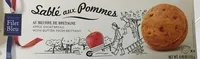 Filet Bleu, Sablé aux pommes au beurre de Bretagne, le paquet de 125 g