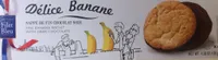 Filet Bleu Délice banane nappé de fin chocolat noir le paquet de 12 130 g