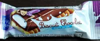 Biscuit chocolat fourré au lait