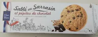 Sable au sarrasin et pépites de chocolat
