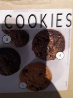 Cookies nougatine pépites de chocolat