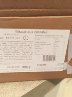 Biscuit aux cereales