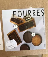 Tablette de chocolat fourré au lait