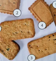 Biscuits céréales et pépites de myrtille