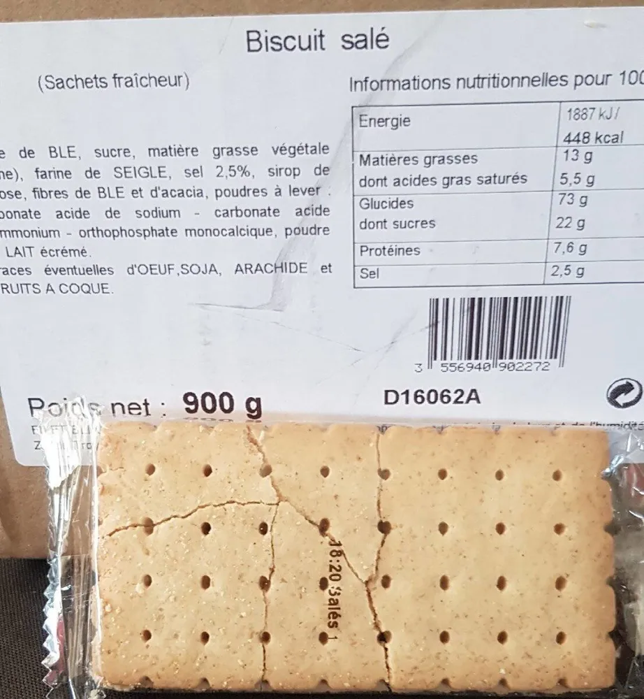 Biscuits salé