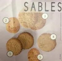 Sablé au sarrasin et aux pepites de chocolat