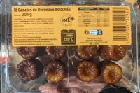 12 Canelés de Bordeaux bouchées