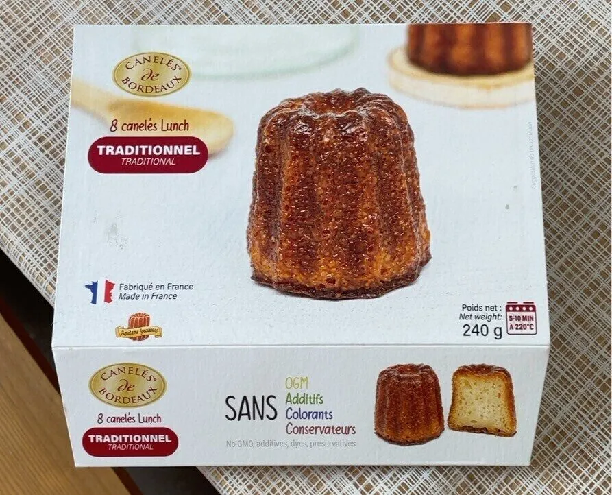 8 canelés lunch