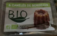 6 Canelés de Bordeaux Bio