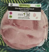 Jambon avec couenne élevés en pleine air origine France