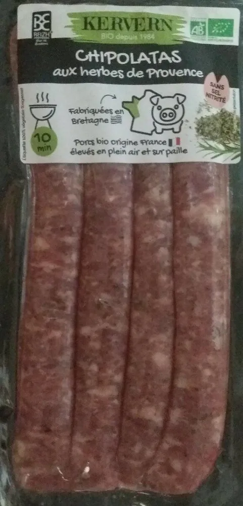 Chipolatas herbes de Provence