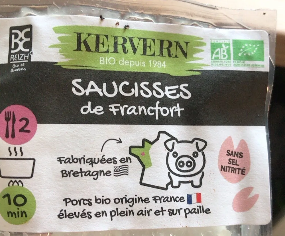 Saucisses de Francfort
