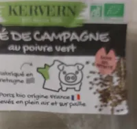 Pâté de campagne au poivre vert