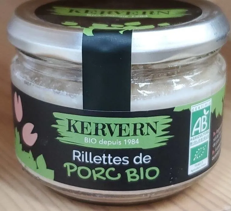 Rillettes de porc bio