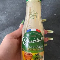 Sauce salade moutarde et miel