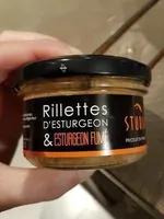 Rillettes d'esturgeon fumé