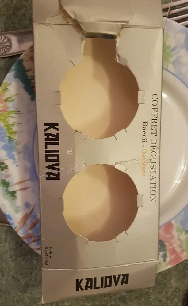 Coffret dégustation Osciètre