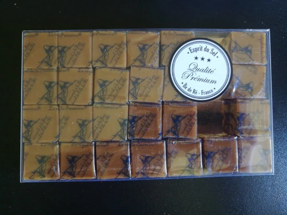 Caramel à la fleur de sel de l'île de ré