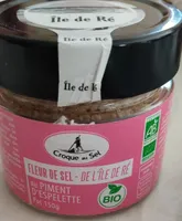 Fleur de sel au piment d'Espelette