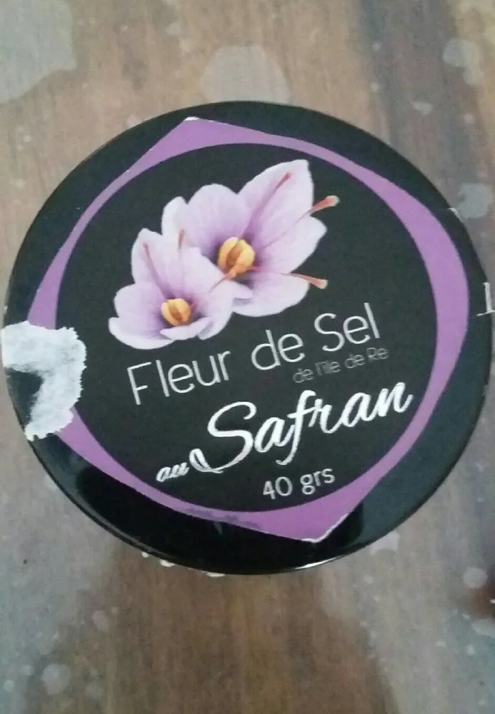 Fleur de sel au safran