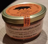 Terrine de sanglier nature
