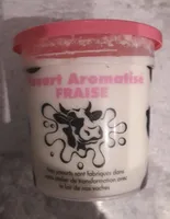 Yaourt aromatisé fraise Ardennes