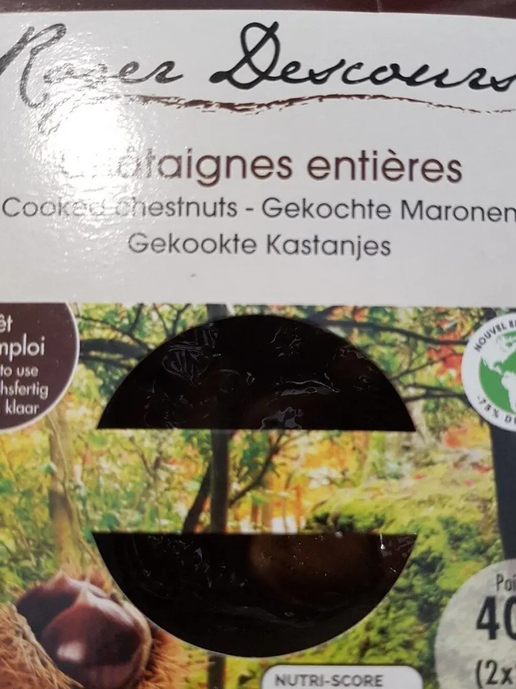 Cooked chestnuts