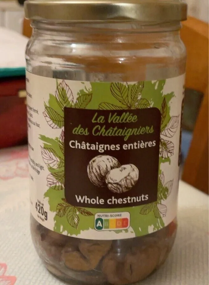 Châtaignes entières