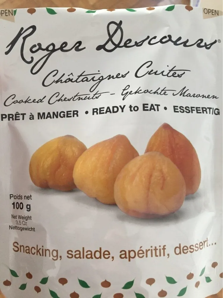 Châtaignes Cuites