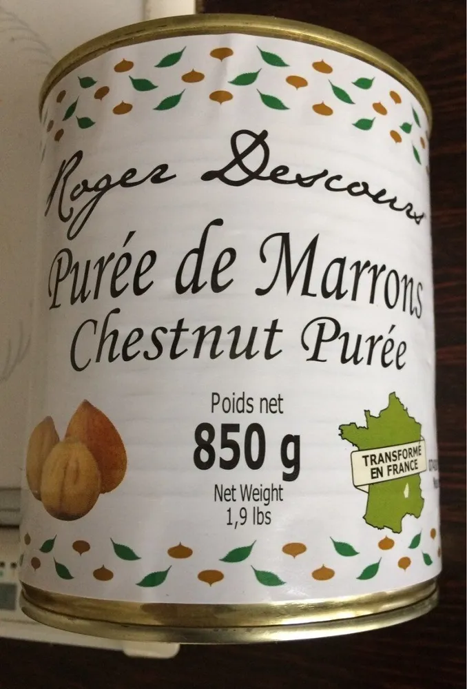 Purée de marrons