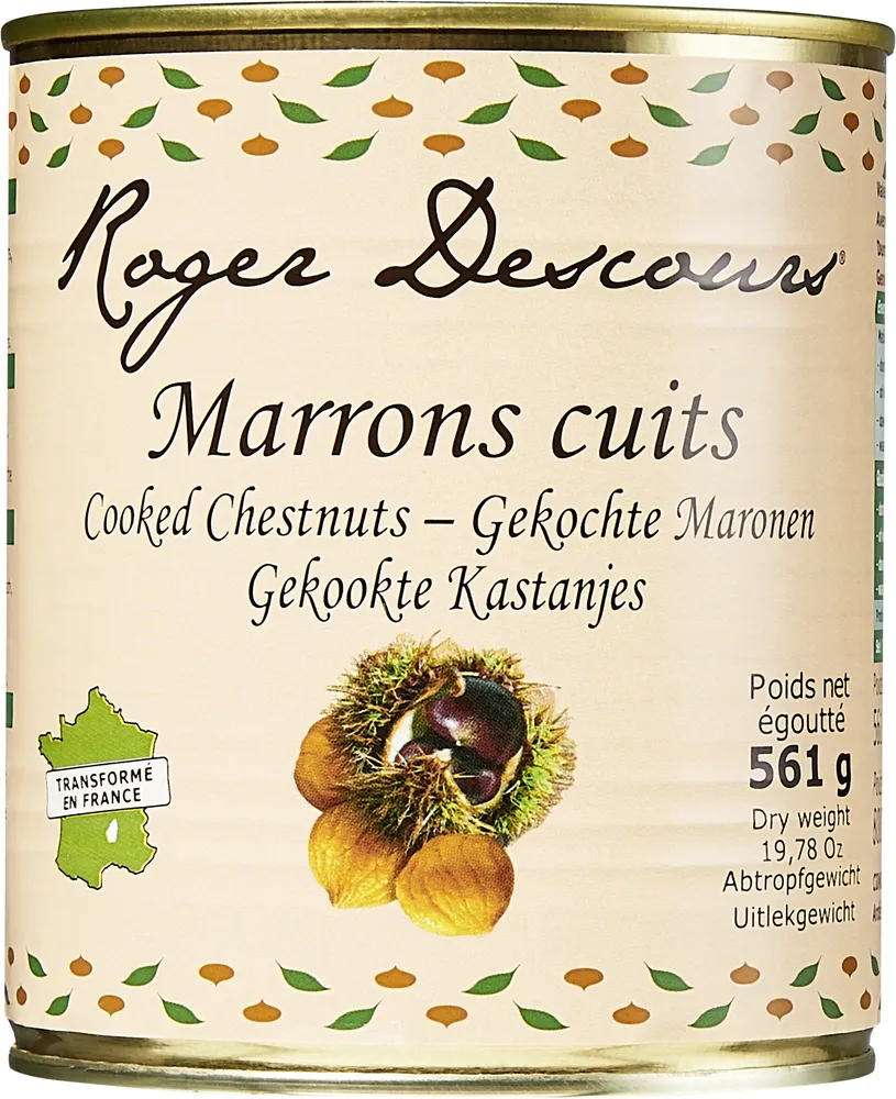 Marrons entiers au jus