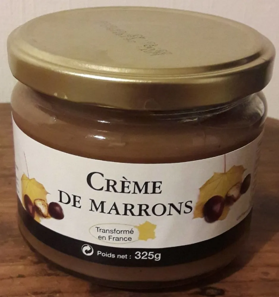 Créme de marrons vanille