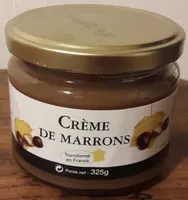 Créme de marrons vanille