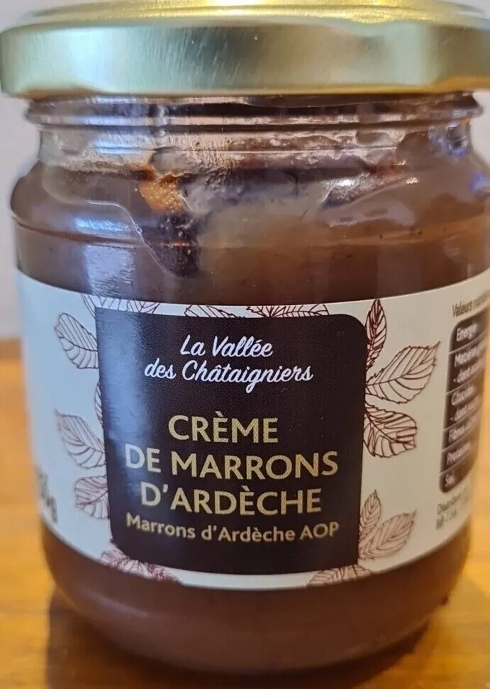 Crème de marrons d'Ardèche