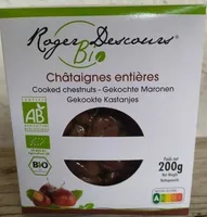 Marrons bio cuits