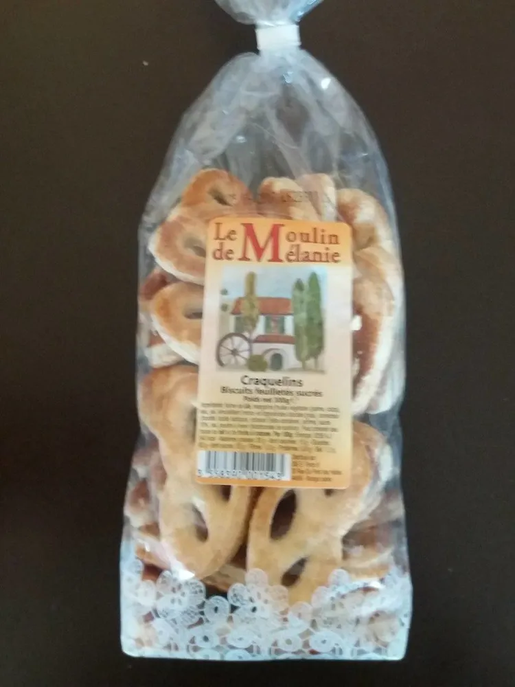 Craquelins Biscuits feuilletés sucrés