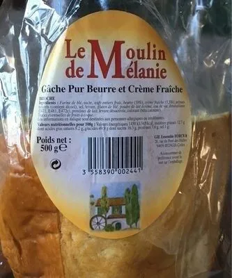 Gâche pur beurre et crème fraîche